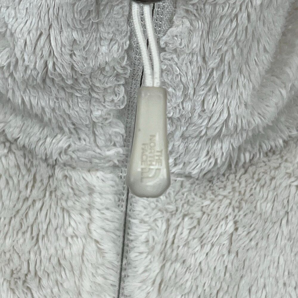 The North Face Faux Fur White Ivory Women’s Full Zip Jacket Size Medium - Picture 7 of 7